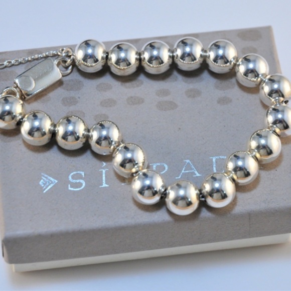 Silpada Jewelry - Silpada Vintage Rare Solid Sterling Silver Large Bead Bracelet